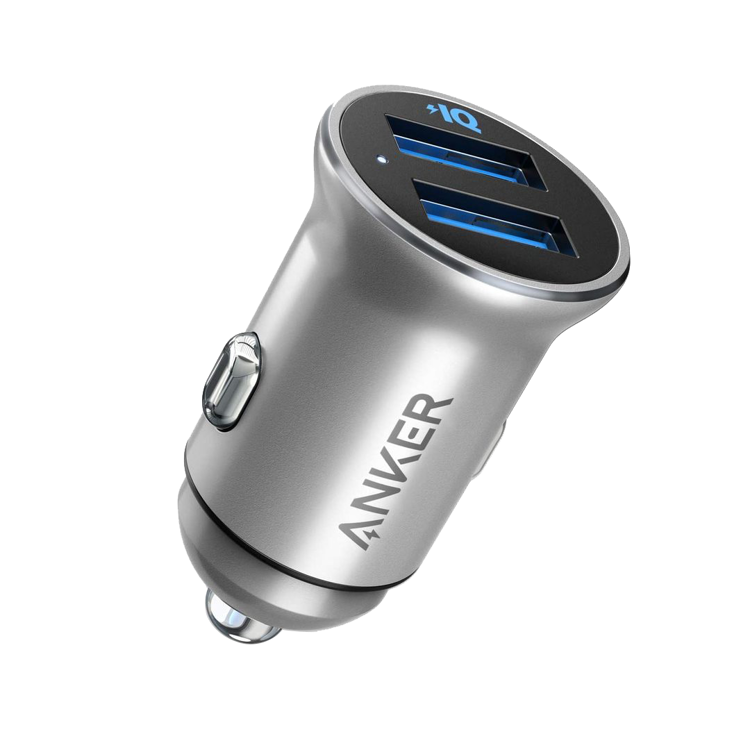 Picture of ANKER POWER DRIVE 2 ALLOY 24W CAR CHARGER