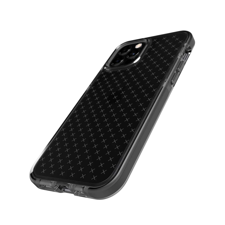 Picture of TECH21 EVO CHECK FOR IPHONE 12 / 12 PRO SMOKEY BLACK