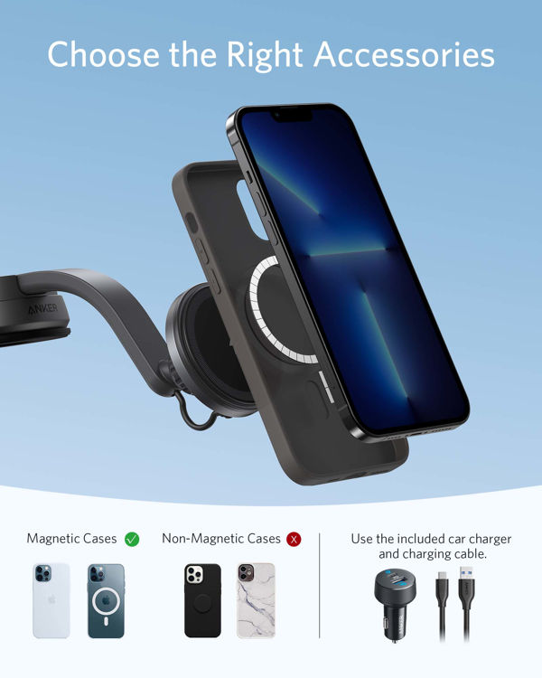 Picture of Anker 613 MagGo Magnetic Wireless Car Charger 