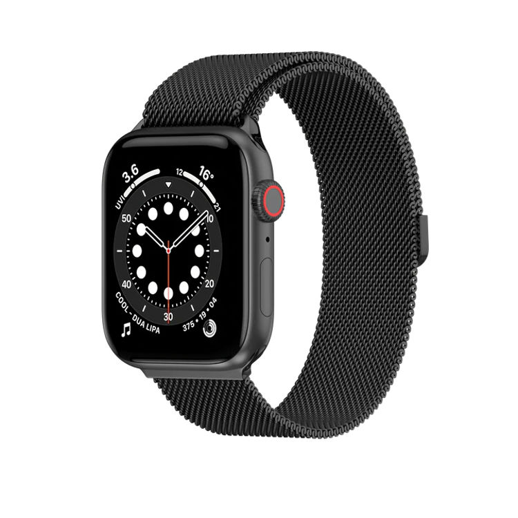 Picture of SwitchEasy Mesh Stainless Steel Apple Watch Loop (42/44/45mm) Black