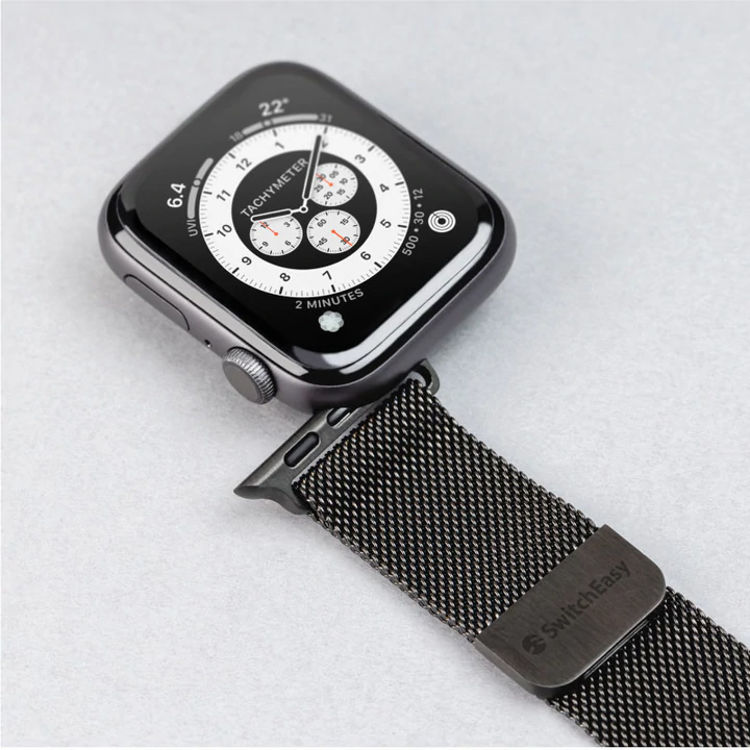 Picture of SwitchEasy Mesh Stainless Steel Apple Watch Loop (42/44/45mm) Black