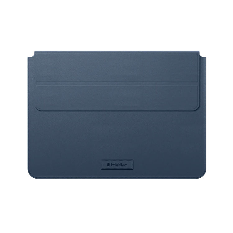 Picture of SwitchEasy EasyStand Leather Sleeve MacBook Pro 13/14" Midnight Blue