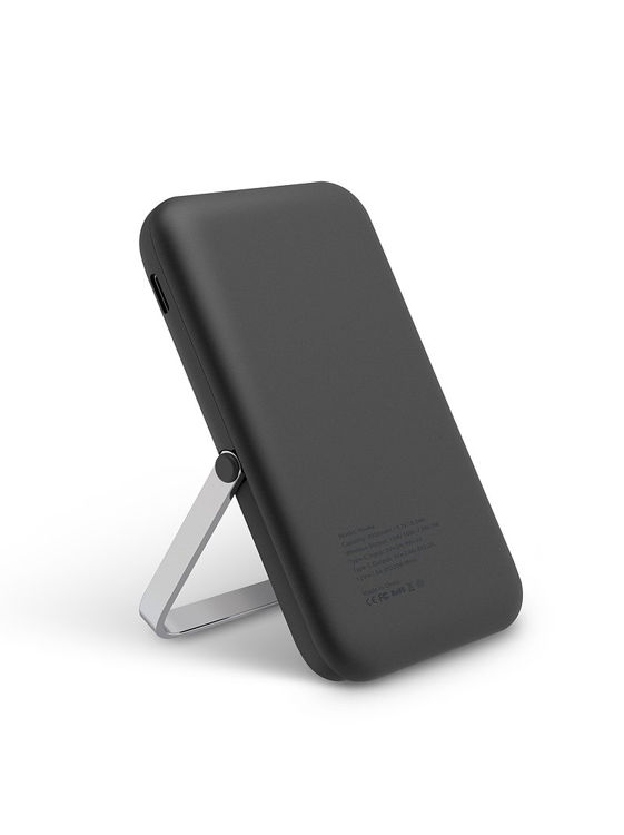 Picture of UNIQ HOVEO MAGNETIC FAST WIRELESS USB-C PD POWER BANK WITH 
STAND 5000mAh