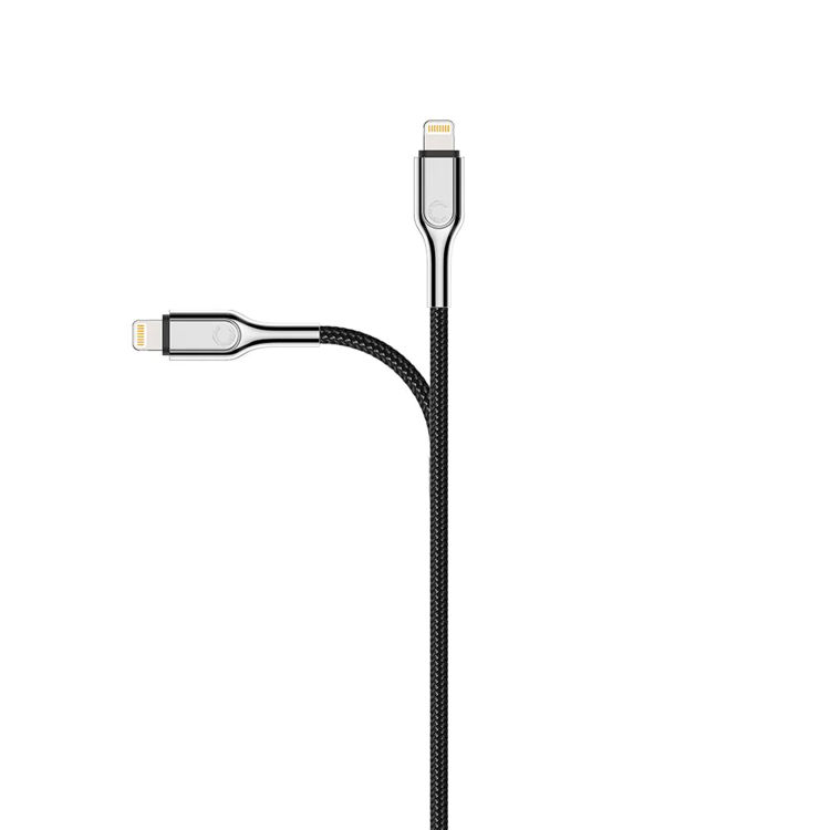 Picture of CYGNETT Armoured Lightning to USB-A Cable - Black 3m
