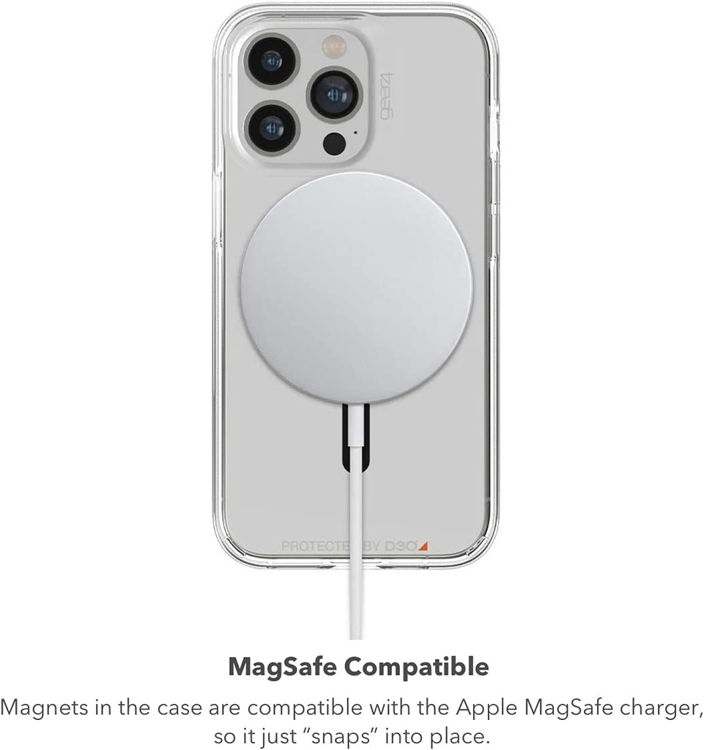 Picture of Gear4 Santa Cruz Snap iPhone 14 Pro-Magsafe (Black)