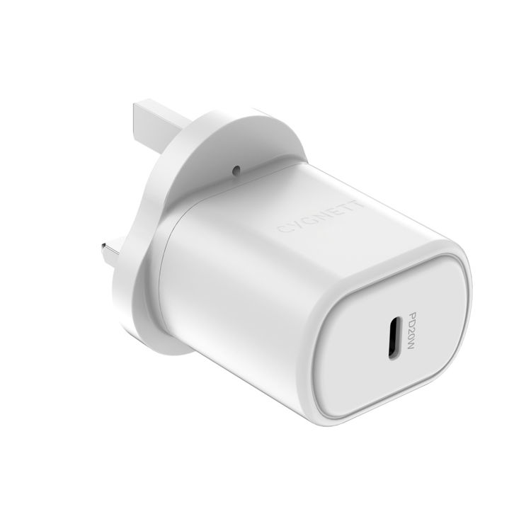 Picture of Cygnett 20W USB-C PD Wall Charger (White)