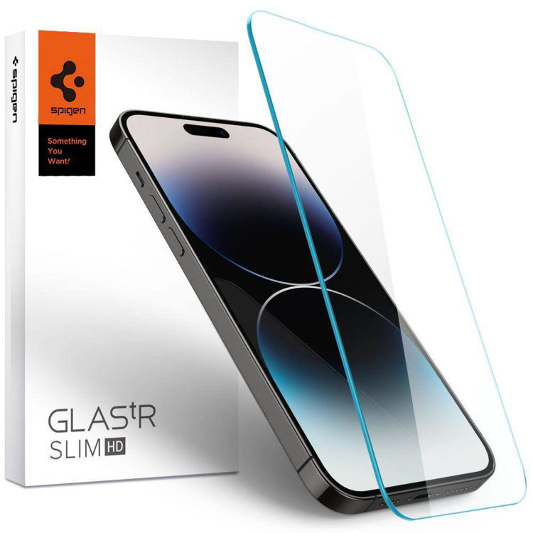 Picture of Spigen tempered glass Glas.TR Slim for IPhone 14 Pro 6,1_AGL05222