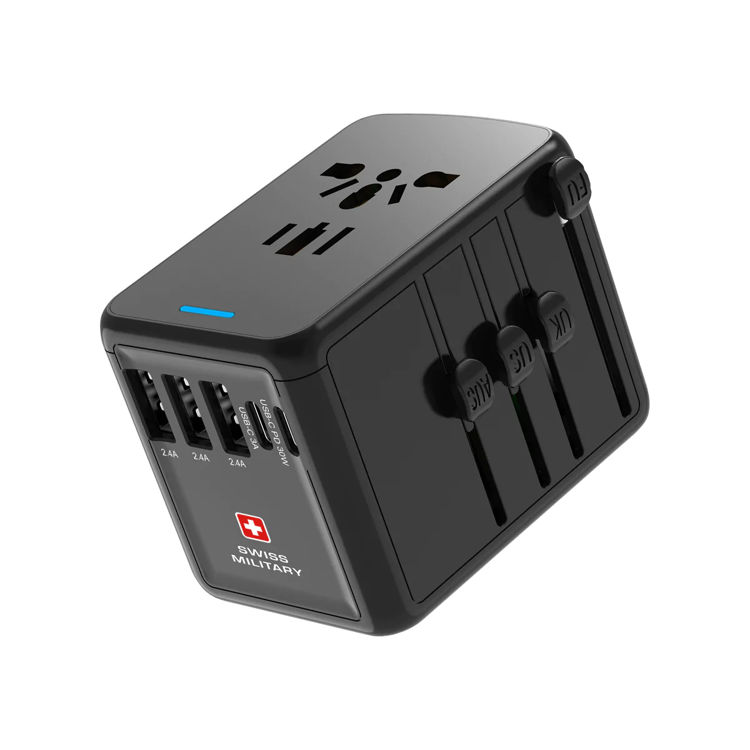 Picture of SWISS MILITARY POWER STATION 33.5W PD & QC TRAVEL CHARGER