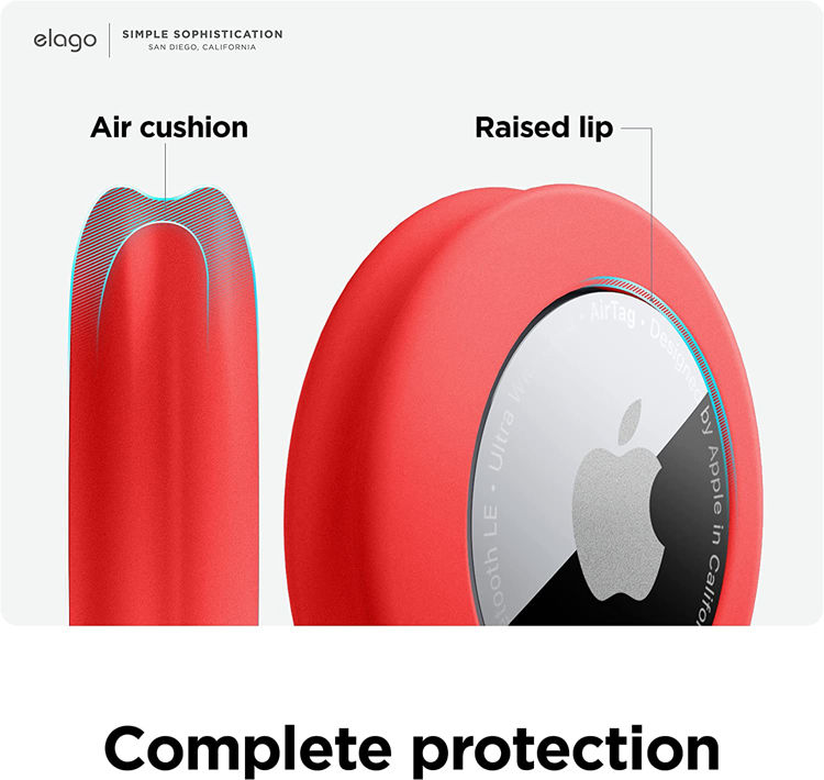 Picture of Elago Air Tag Pad - Red		"