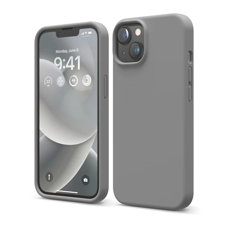Picture of elago Premium Silicone Case for iPhone 14 (Dark Gray)