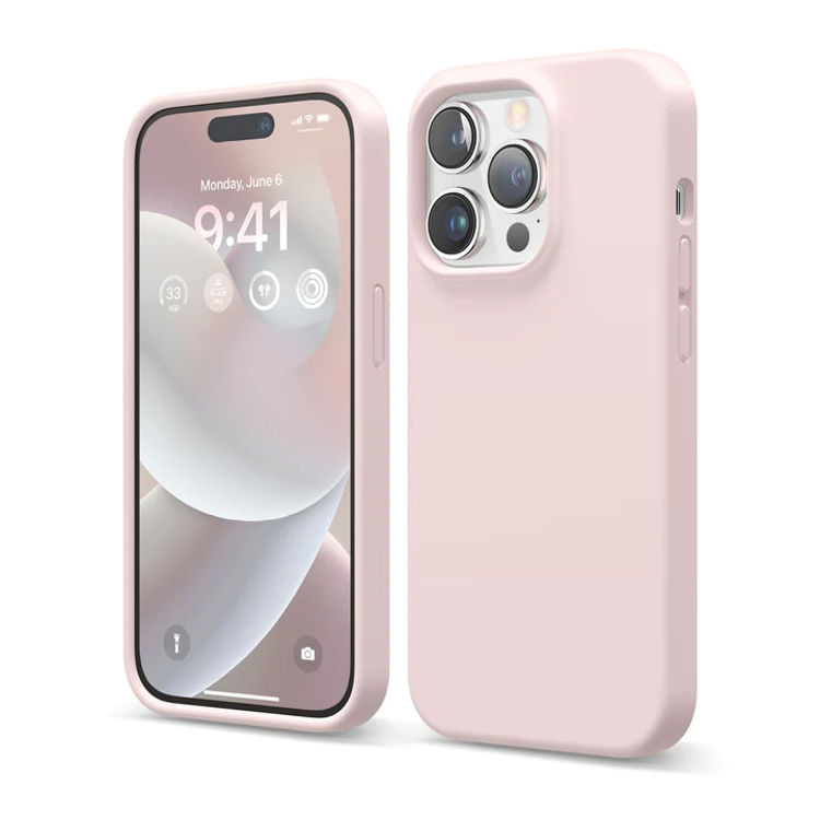 Picture of elago Premium Silicone Case for iPhone 14 Pro (Lovely Pink)