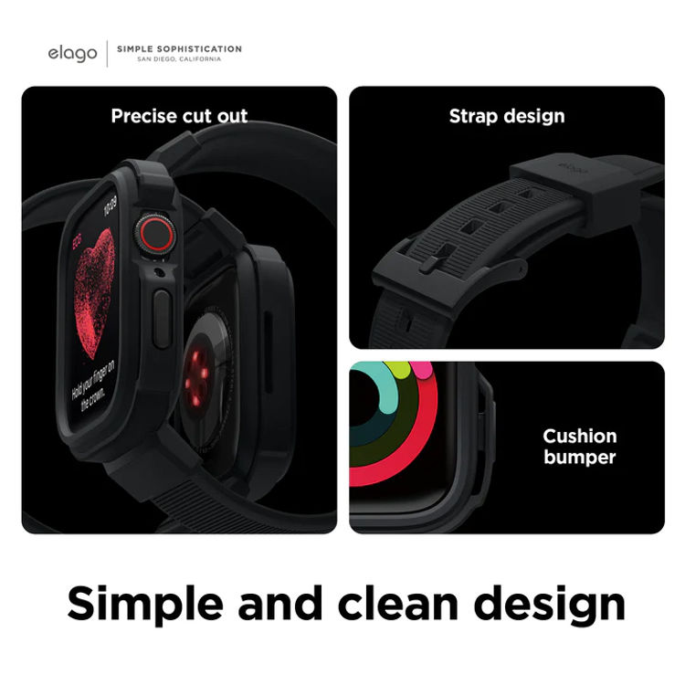 Picture of ELAGO ARMOR CASE for Apple Watch 44/45mm (Black)