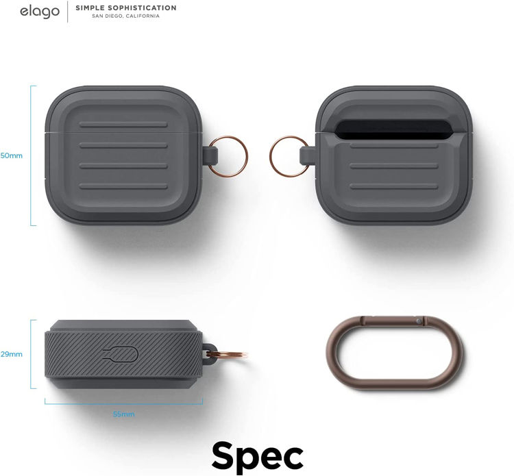Picture of Elago Armor Case for AirPods 3 – Gray