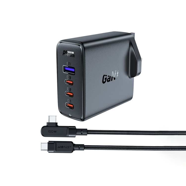 Picture of ACEFAST A44 PD 100W GaN USB-C USB-A 3-Ports Charger