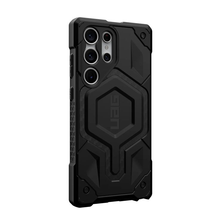 Picture of UAG - Monarch Pro Case for Samsung Galaxy S23 Ultra - Carbon Fiber