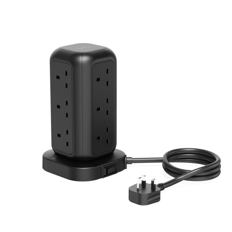 Picture of Powerology 12 Socket Multi-Port Tower Hub Extension