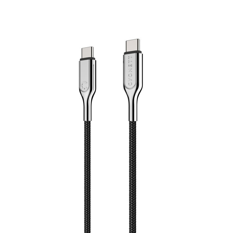 Picture of Cygnett Armour 2.0 USB-C to USB-C 5A/100W 1M (Black)