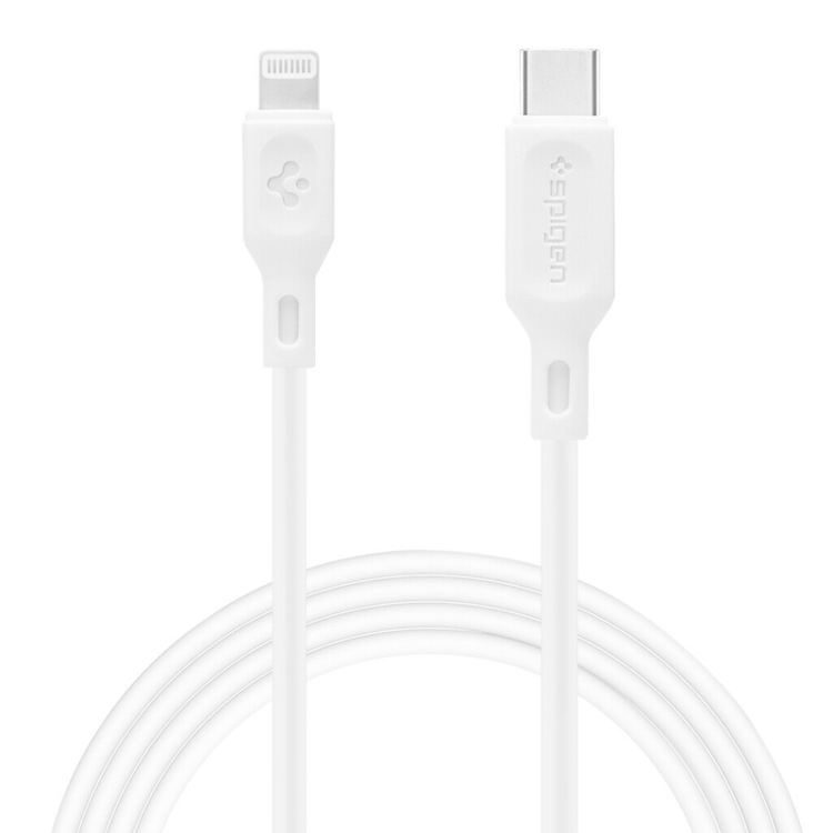 Picture of SPIGEN ESSENTIAL C10CL USB-C TO LIGHTNING CABLE WHITE 1M_000CA26356