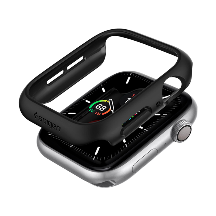 Picture of SPIGEN APPLE WATCH SERIES 4 40mm THIN FIT BLACK CASE 