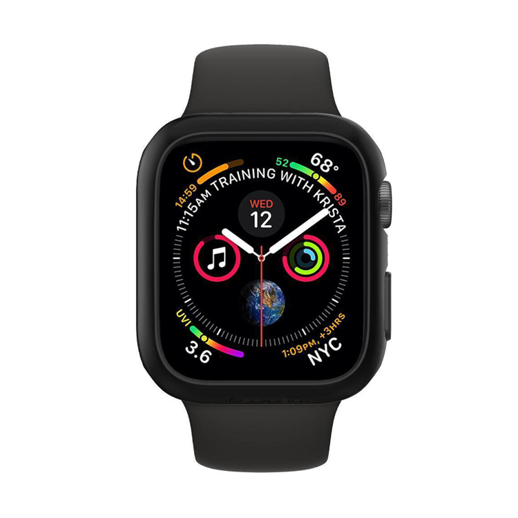 Picture of SPIGEN APPLE WATCH SERIES 4 40mm THIN FIT BLACK CASE 