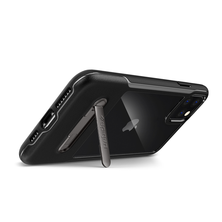 صورة SPIGEN IPHONE 11 PO MAX SLIM ARMOR ESSENTIAL BLACK 