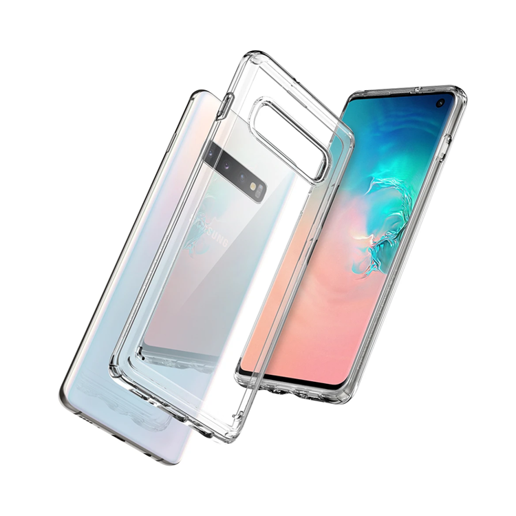 Picture of SPIGEN SAMSUNG GALAXY S10 ULTRA HYBRID CRYSTAL CLEAR CASE 