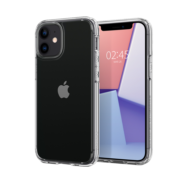 صورة SPIGEN IPHONE 12 CRYSTAL HYBRID CRYSTAL CLEAR CASE