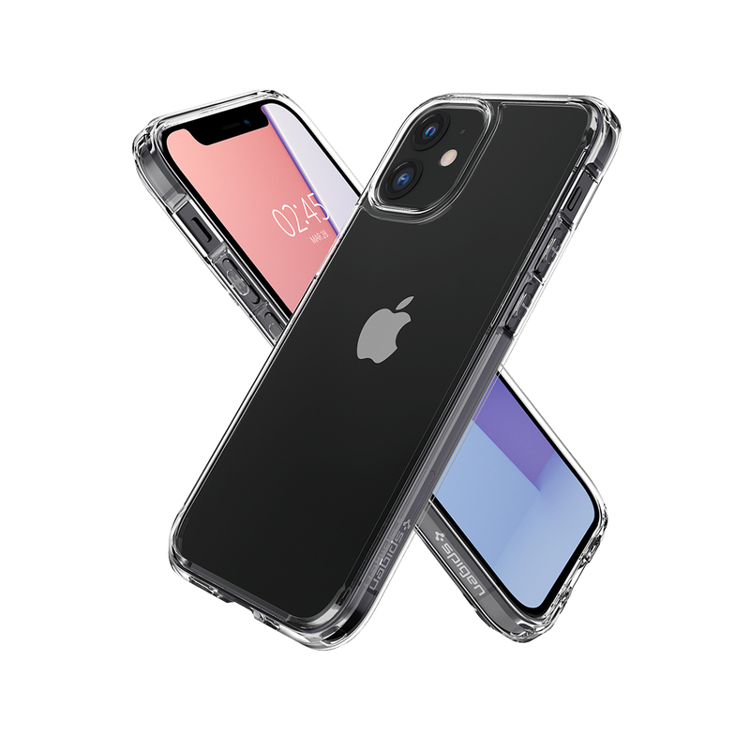 صورة SPIGEN IPHONE 12 CRYSTAL HYBRID CRYSTAL CLEAR CASE