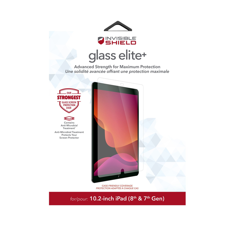 صورة INVISIBLE SHIELD SCREEN GLASS ELITE +ELITE APPLE 10.2 SERIES 7 & 8