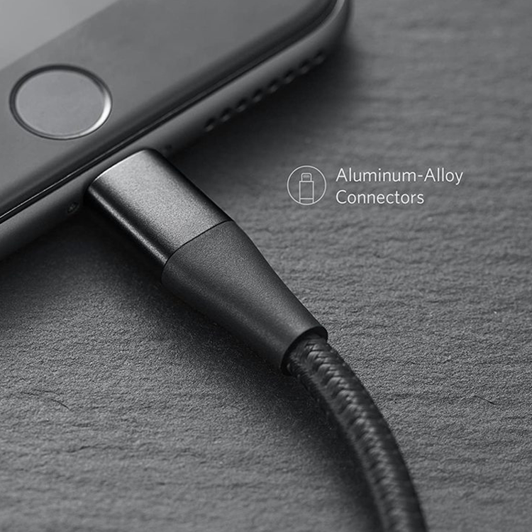 Picture of ANKER POWERLINE + II USB-C CABLE WITH LIGHTNING CONNECTOR 3FT 