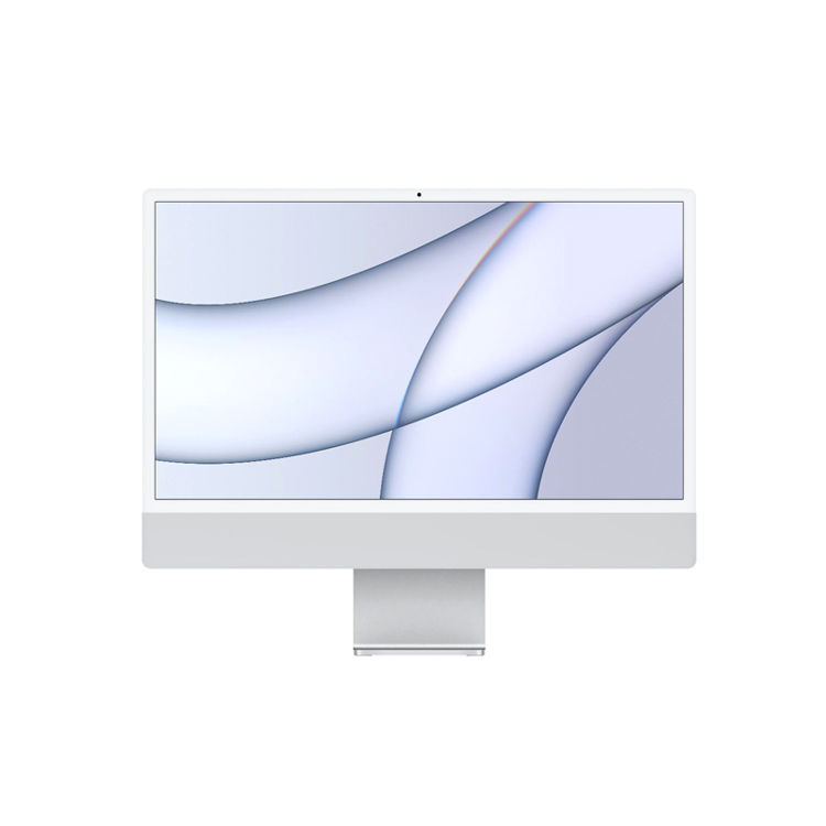 Picture of 24-inch iMac with Retina 4.5K display: Apple M1 chip with 8-core CPU and 7-core GPU, 256GB - Silver