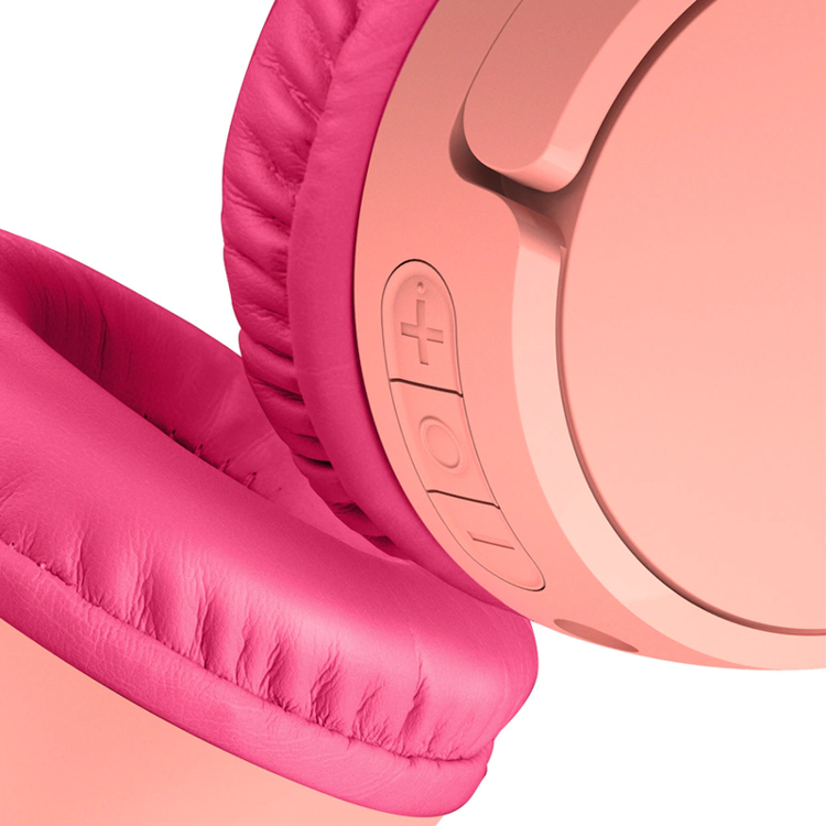 صورة BELKIN SOUNDFORM MINI WIRELESS ON-EAR HEAPHONE FOR KIDS-PINK