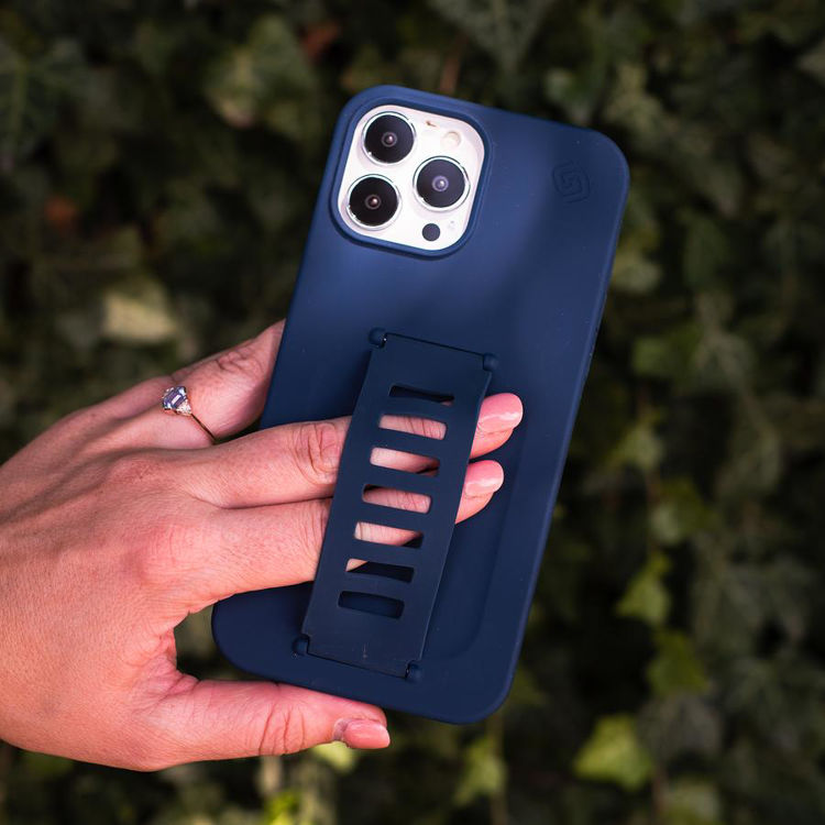 صورة GRIP 2U SILICON CASE FOR IPHONE 13 PRO_NAVY