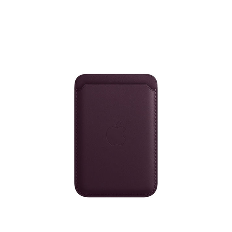 Picture of IPHONE LEATHER WALLET DARK CHERRY MAGSAFE