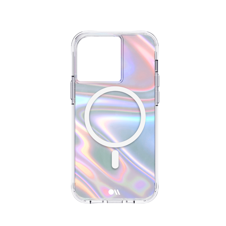 Picture of Case-mate - Soap Bubble Magsafe Case for Apple iPhone 13 Pro - Iridescent