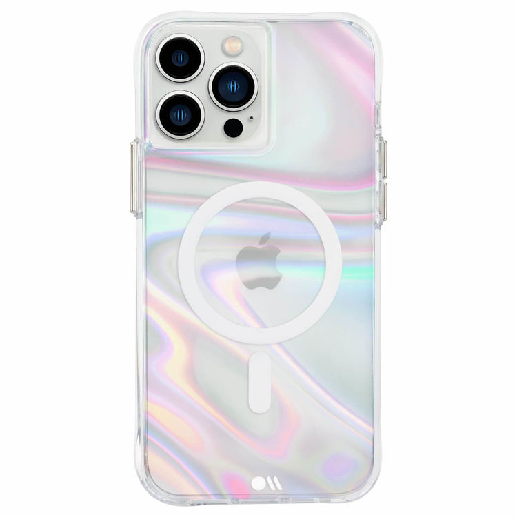 Picture of Case-mate - Soap Bubble Magsafe Case for Apple iPhone 13 Pro Max - Iridescent