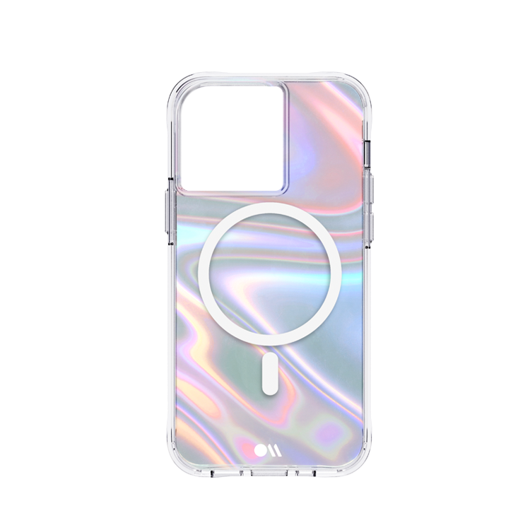 صورة Case-mate - Soap Bubble Magsafe Case for Apple iPhone 13 Pro Max - Iridescent