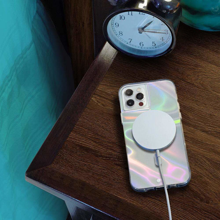صورة Case-mate - Soap Bubble Magsafe Case for Apple iPhone 13 Pro Max - Iridescent