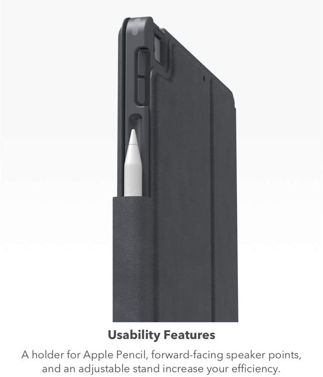 صورة Zagg Pro Keys Keyboard and case for iPad 10.2 - Black/Grey 
