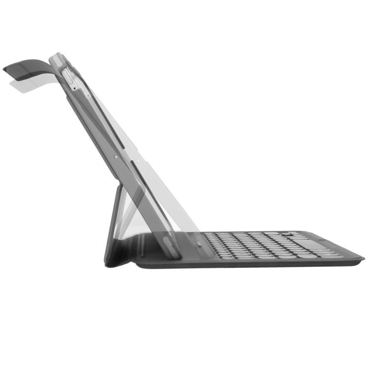 صورة Zagg Pro Keys Keyboard and case for iPad 10.2 - Black/Grey 
