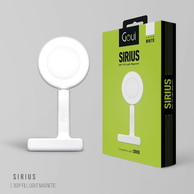 Picture of Goui Sirius Magnetic Fill light 360 - Snow White