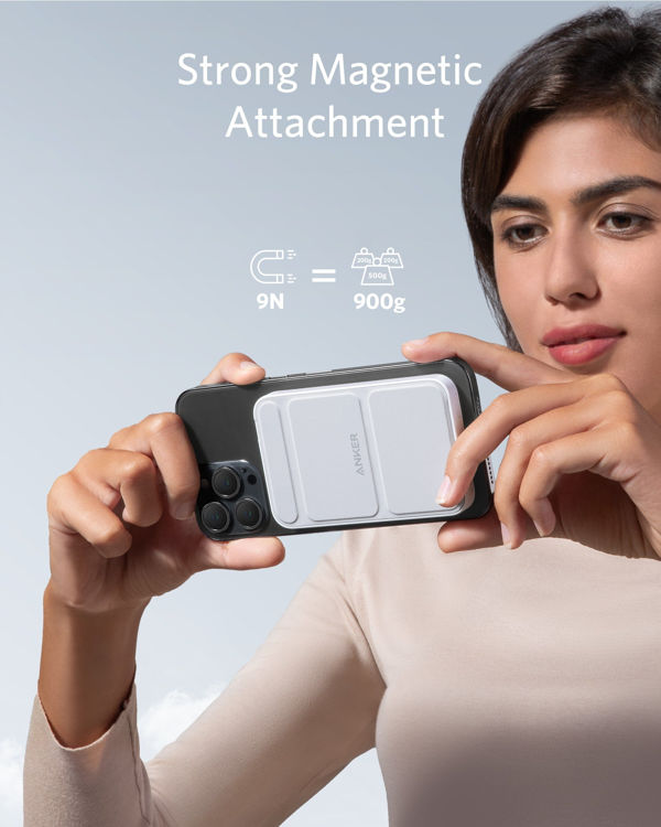 صورة Anker 622 Magnetic Battery (MagGo) - White
