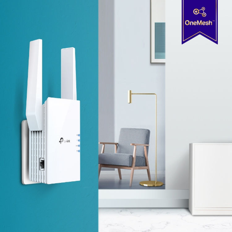 صورة TP-Link RE605X AX1800 Wi-Fi 6 Range Extender