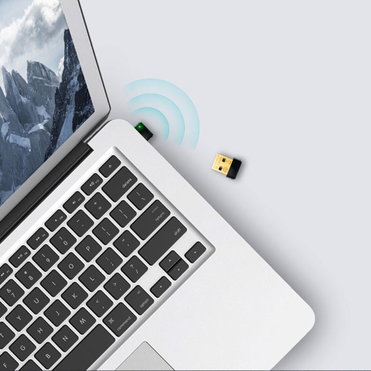 صورة TP-LINK 150MBPS WIRELESS NANO USB ADAPTER