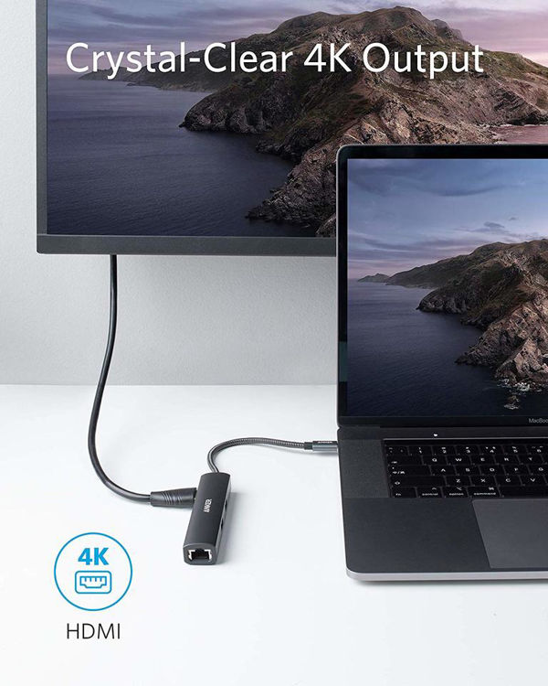 صورة Anker PowerExpand+ 5-in-1 USB-C Ethernet Hub