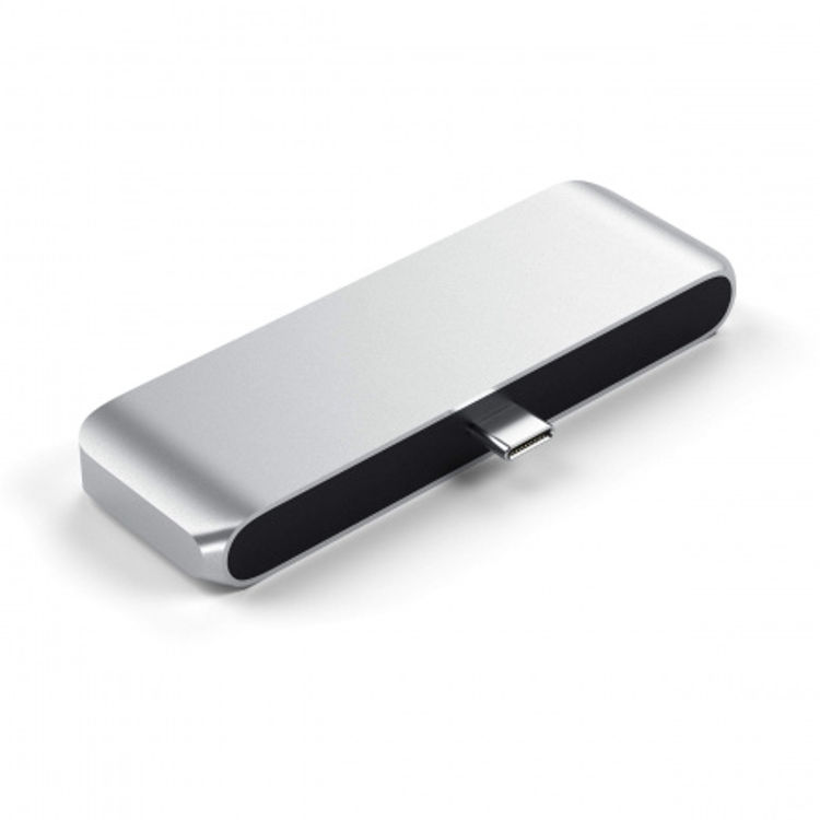 Picture of SATECHI HUB TYPE-C MOBILE PRO HUB FOR IPAD & TYPE C_SILVER
