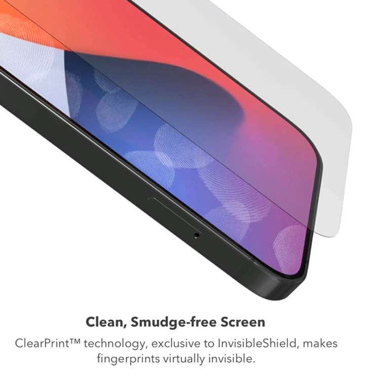 صورة InvisibleShield - Glass Elite Privacy 360 iPhone 13 mini 5.4" Privacy Glasses Screen Protector 