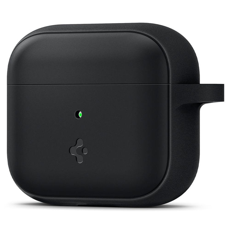 صورة Spigen Apple AirPods 3 Case Silicone Fit Black - ASD01984