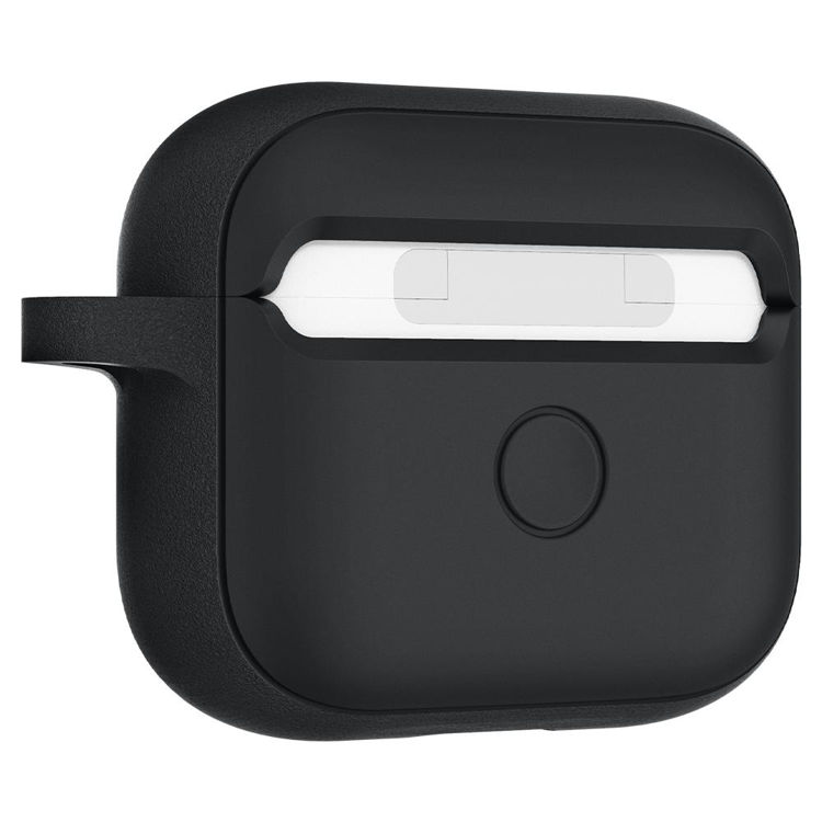 صورة Spigen Apple AirPods 3 Case Silicone Fit Black - ASD01984