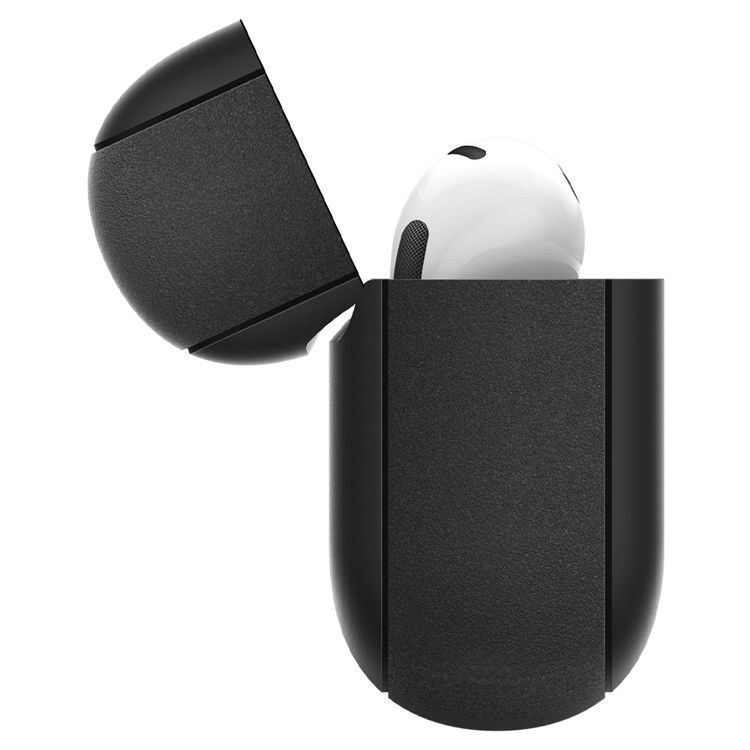 صورة Spigen Apple AirPods 3 Case Silicone Fit Black - ASD01984